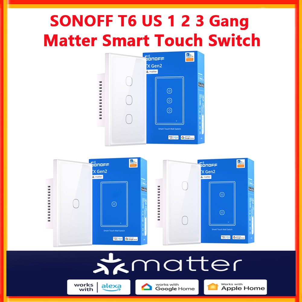 Home Automation Kit - Sonoff TX Gen2 T6 120 타입