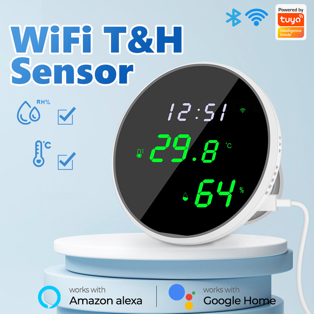 Smart Home News - Tuya USB 스마트 온도 습도 센서