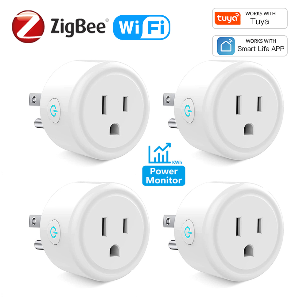 Smart Home Japan - Tuya 16A 스마트 플러그 Zigbee WiFi