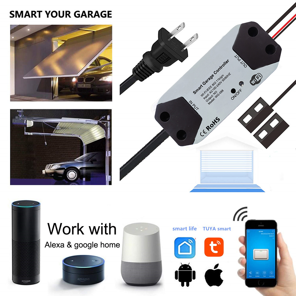 Smart Home Hub Samsung - 스마트 차고 도어 오프너 컨트롤러, 와이파이