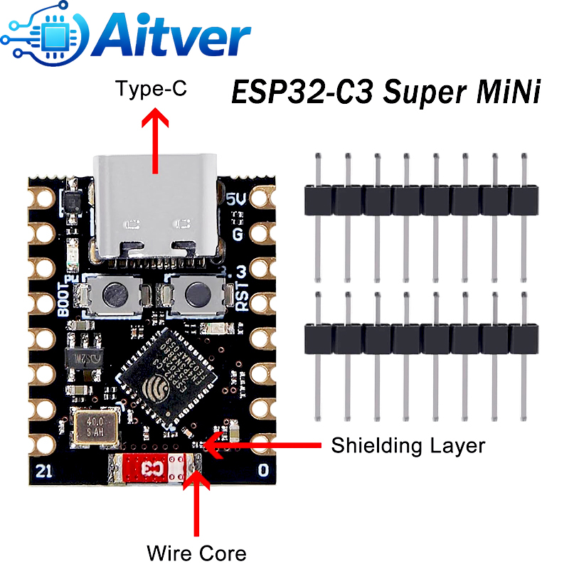 Smart Home Arduino - ESP32 C3 SuperMini 개발 보드 WiFi