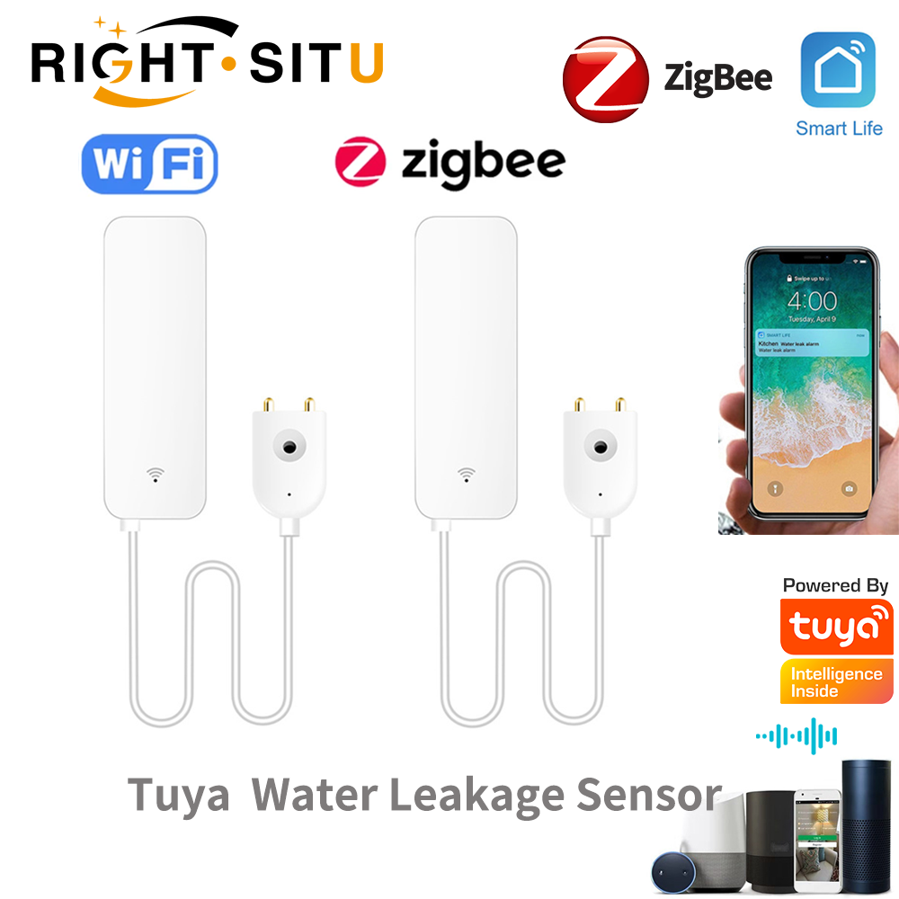 Smart Home Network - Tuya WiFi 누수 센서, 누수 감지기,