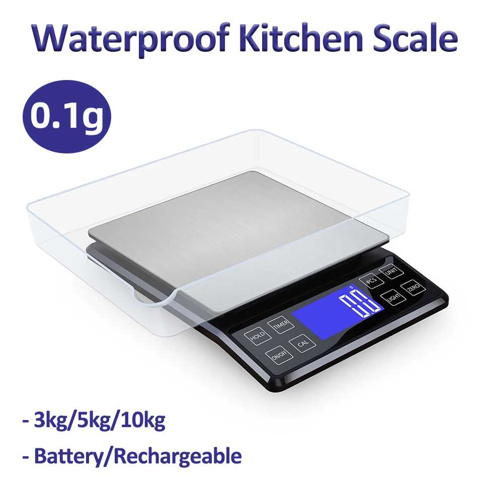 Smart Home Utensils - 디지털 주방 체중계 고정밀 가정용 방수