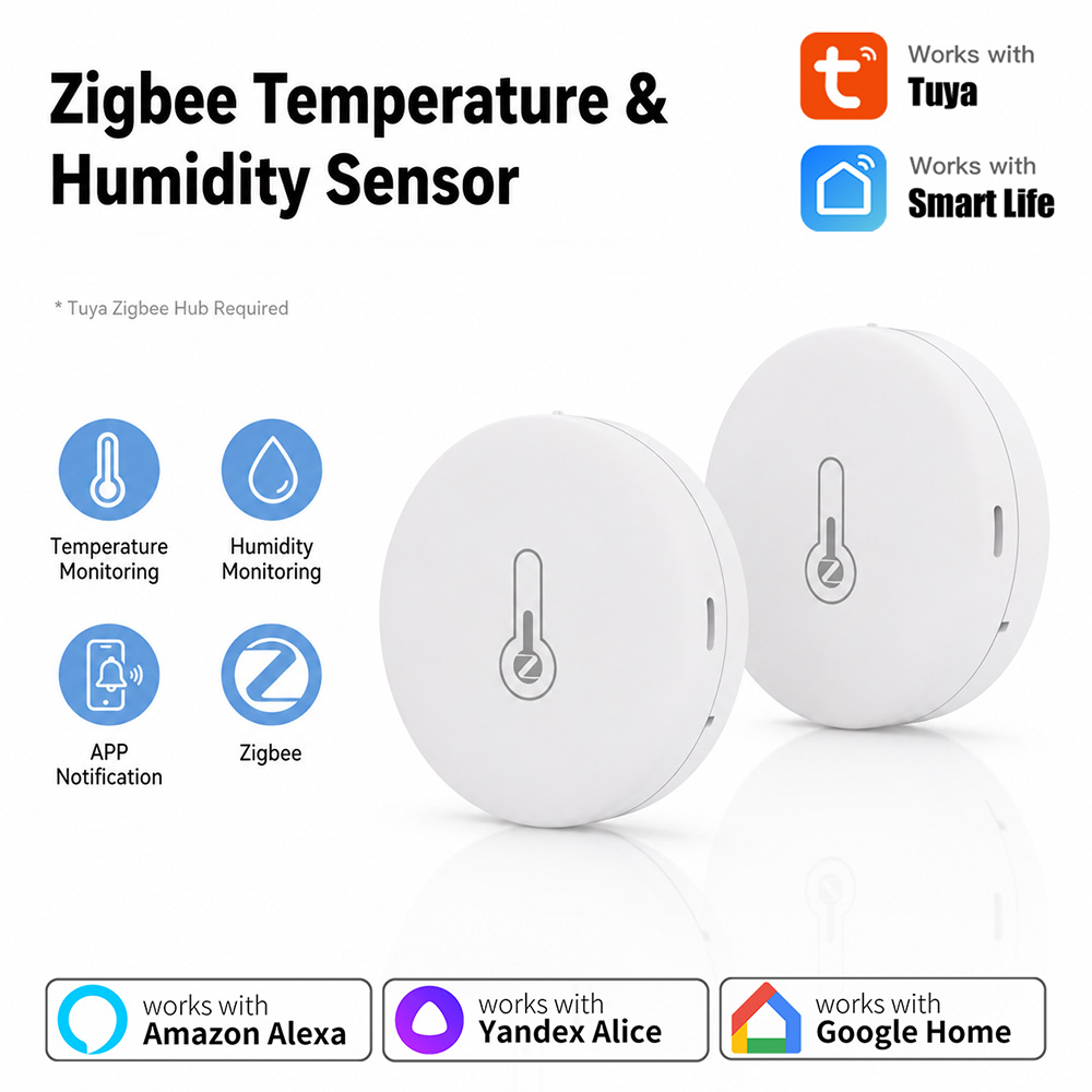 Smart Home Project - Tuya Zigbee 온도 및 습도 센서