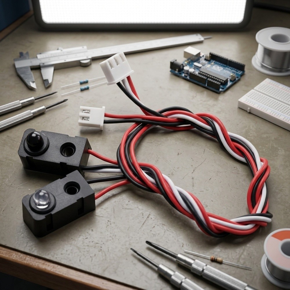 Home Automation Kit - 4쌍 적외선 빔 센서 키트, 관통형