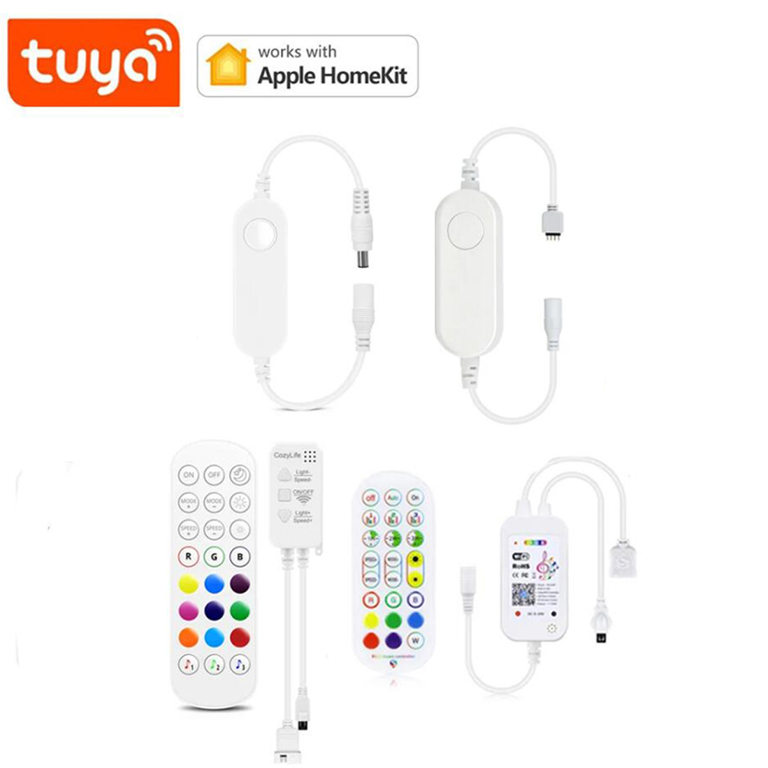 Smart Home Living Room - Tuya LED 스트립 컨트롤러, Homekit 스마트