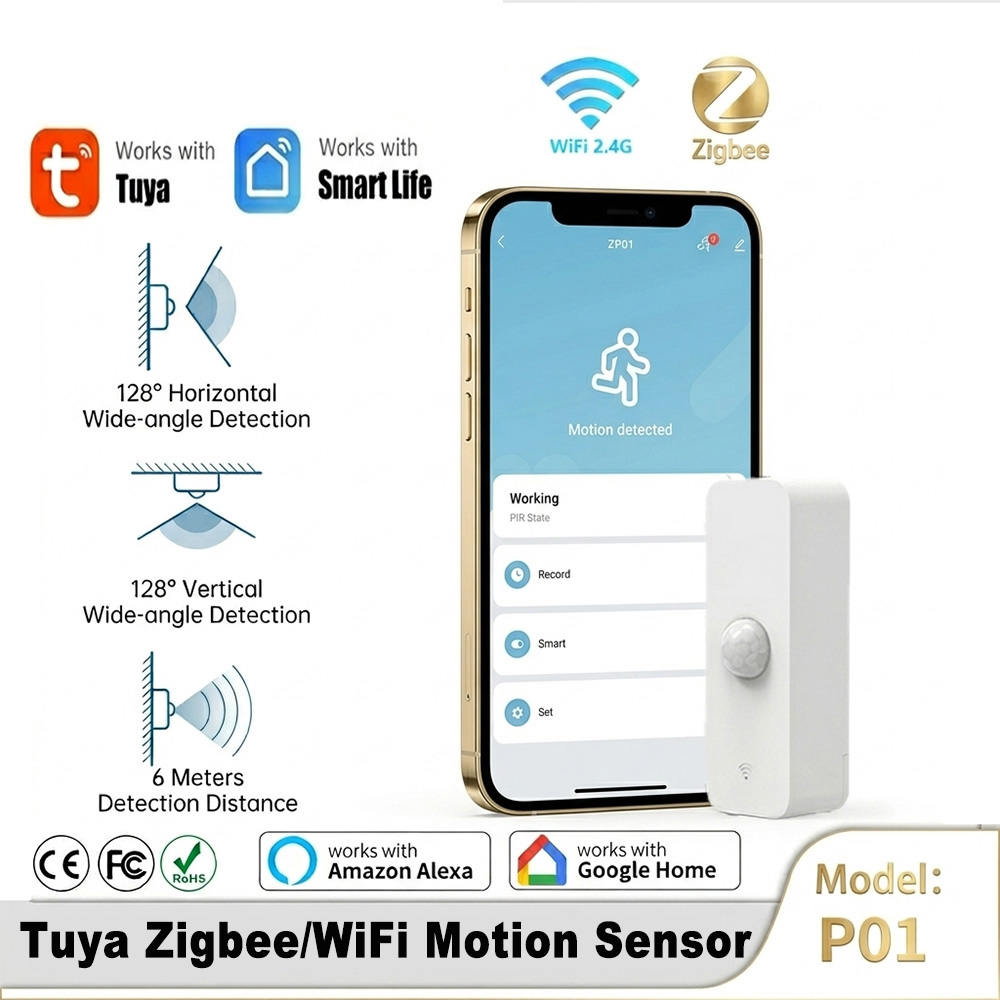 Smart Home Villa - 스마트 PIR 모션 센서 WiFi 지그비