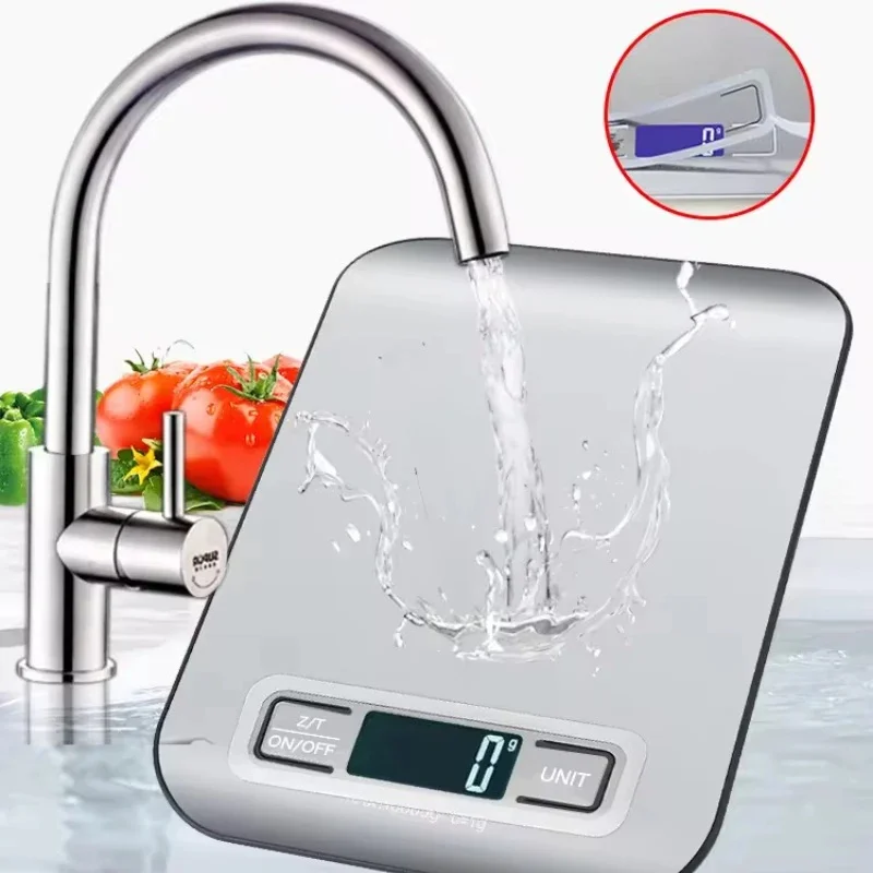 Smart Home Utensils - 디지털 주방 저울 LED 디스플레이 5kg/1g