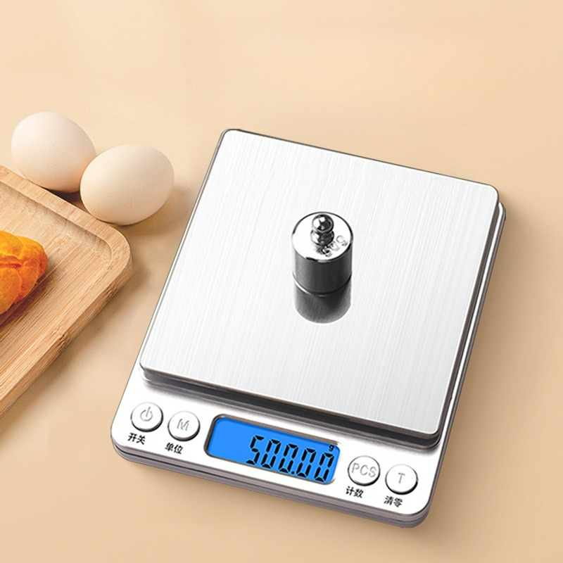 Smart Home Utensils - 주방 전자저울 베이킹 저울 0.01g 스테인레스