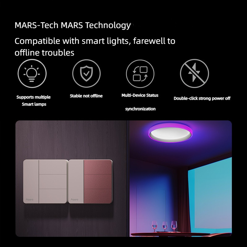 Aqara 스마트 월 스위치 Z1 모어 컨트롤 지그비  - Smart Home Living 리뷰 및 가격