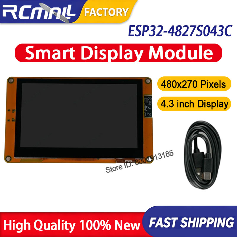 ESP32-4827S043C 4.3인치 스마트 LCD  - Smart Home Arduino 리뷰 및 가격