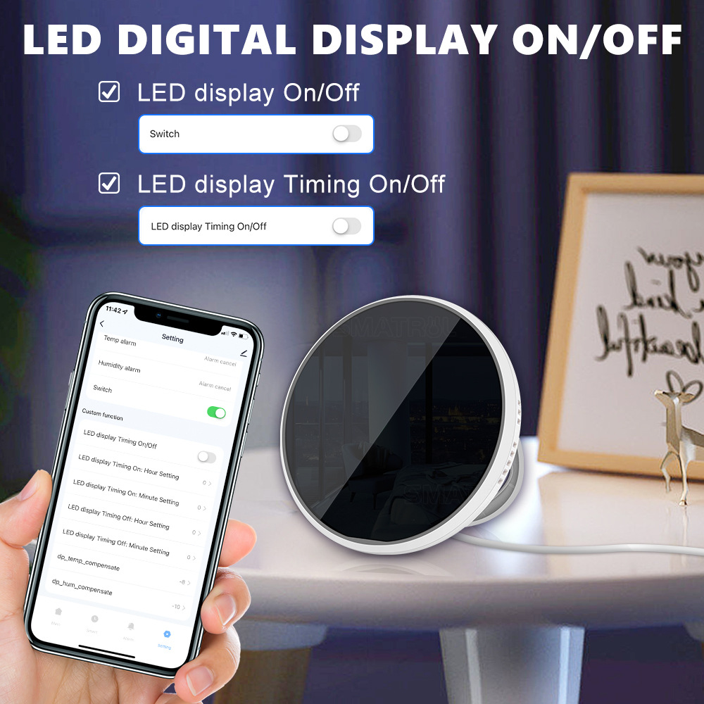 Tuya USB 스마트 온도 습도 센서 스마트 홈 스마 - Smart Home News 리뷰 및 가격
