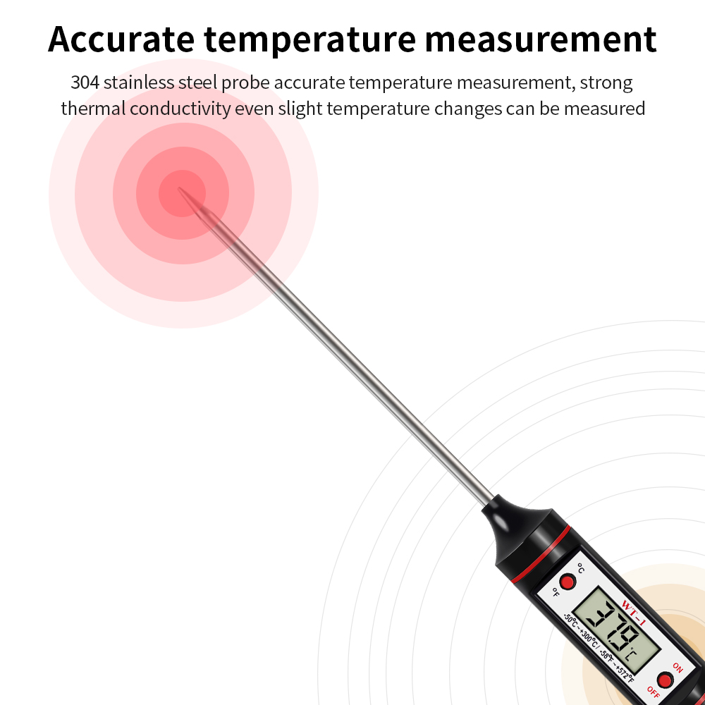 디지털 음식 온도계, 고기 주방 요리, BBQ 전자 온 - Smart Home Utensils 리뷰 및 가격
