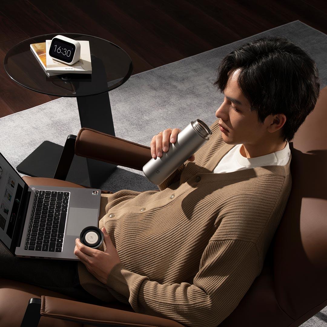 샤오미 스마트 보온병 진공 플라스크 티 2 순수 티타늄 - Smart Home Xiaomi Kit 리뷰 및 가격