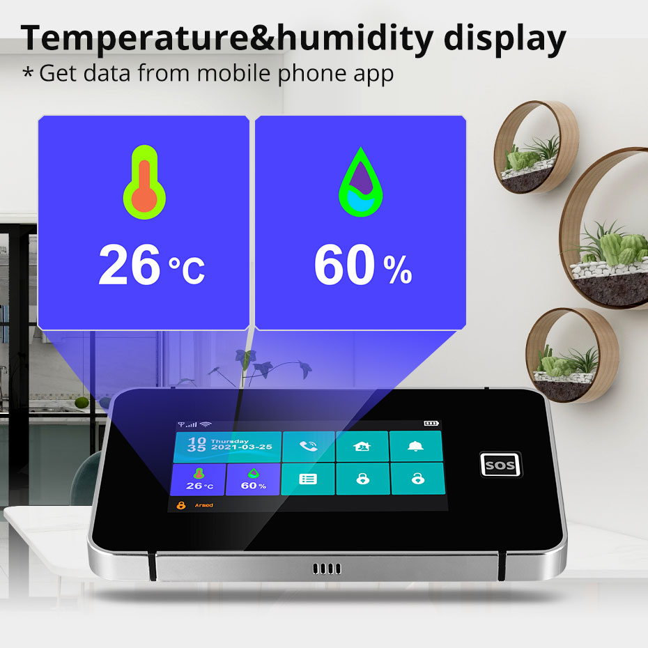 KERUI G60B WIFI GSM 경보 시스템 4.3 - Smart Home Project 리뷰 및 가격