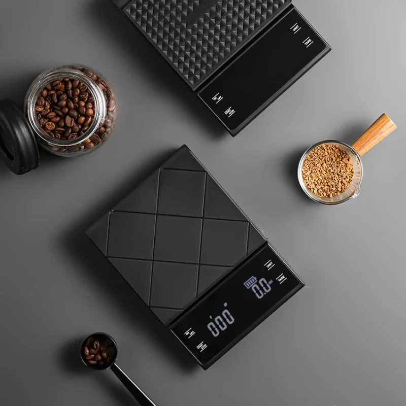 USB 충전식 주방 커피 저울 타이머 LED 디지털 온 - Smart Home Utensils 리뷰 및 가격