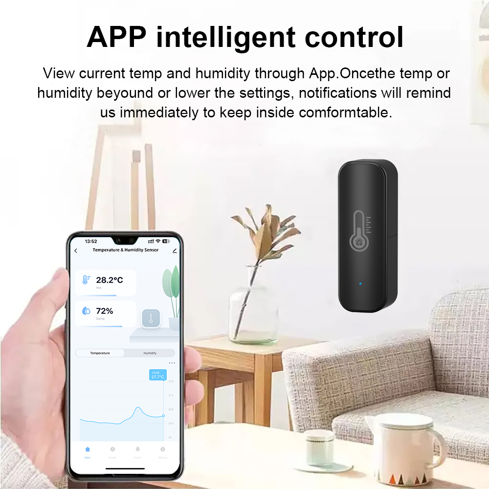 Tuya Zigbee/ WiFi 스마트 온도 습도 센서 - Smart Home Improvement 리뷰 및 가격