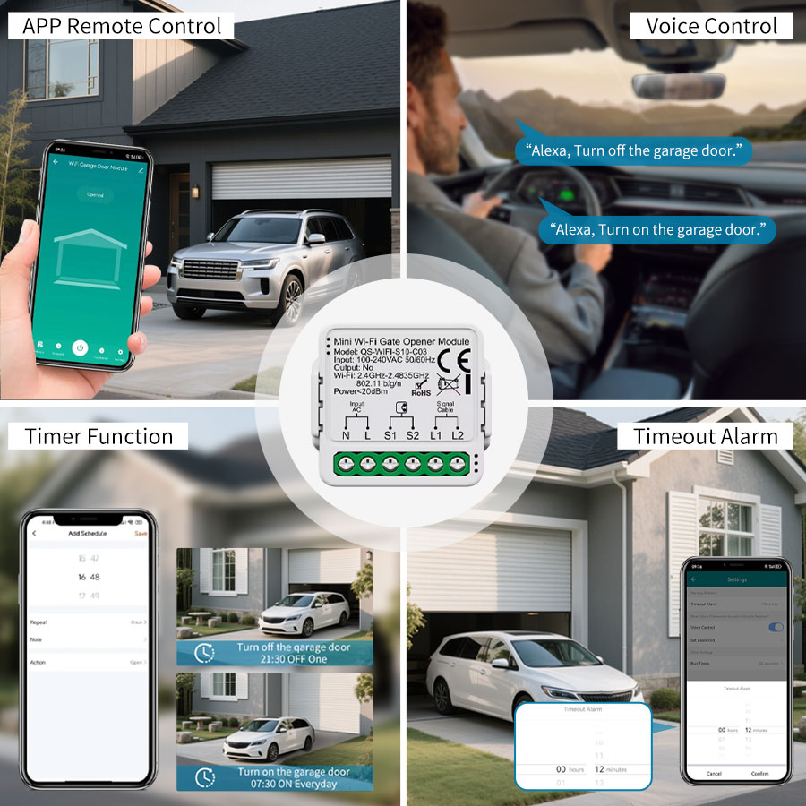 투야 스마트 와이파이 또는 지그비 차고 문 개폐기 컨트 - Smart Home Villa 리뷰 및 가격