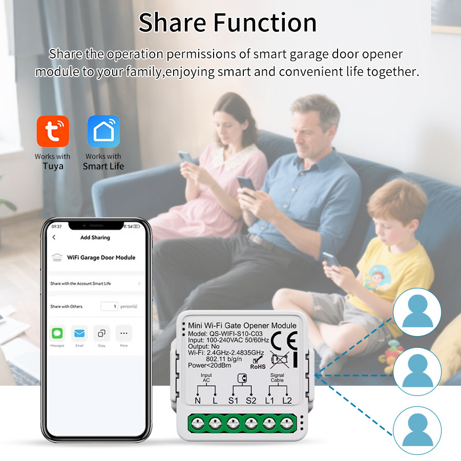 투야 스마트 와이파이 또는 지그비 차고 문 개폐기 컨트 - Smart Home Villa 리뷰 및 가격