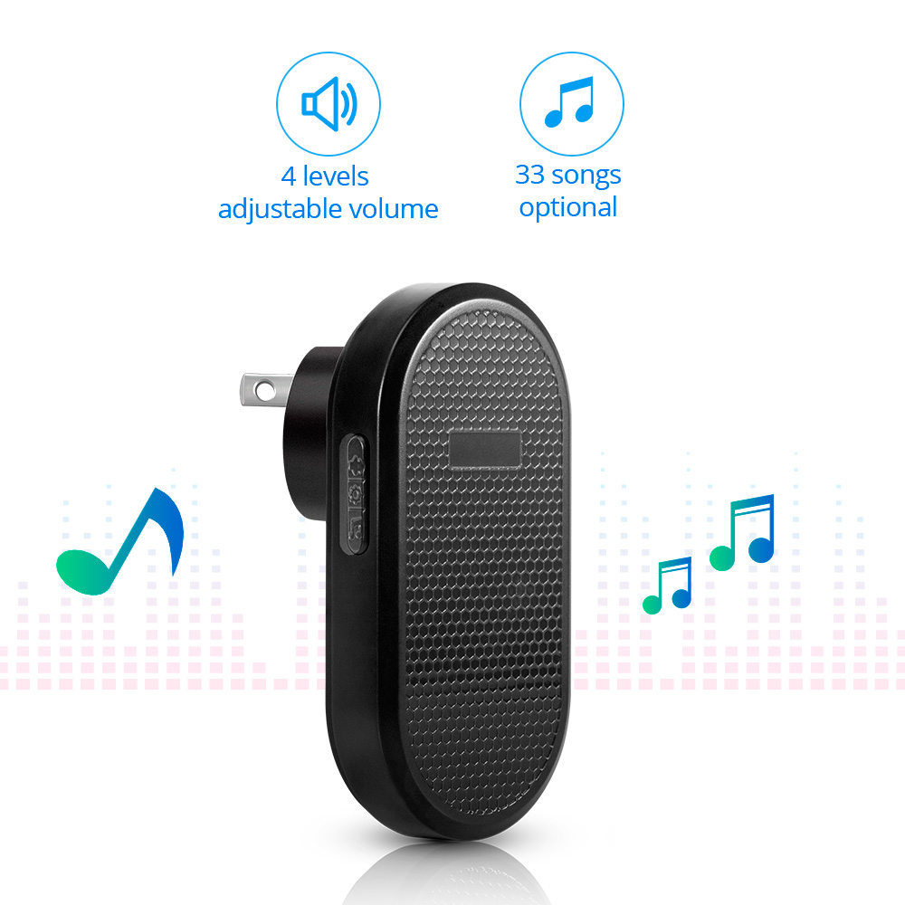 M558 무선 스마트 초인종 환영 홈 보안 알람 도어  - Smart Home News 리뷰 및 가격