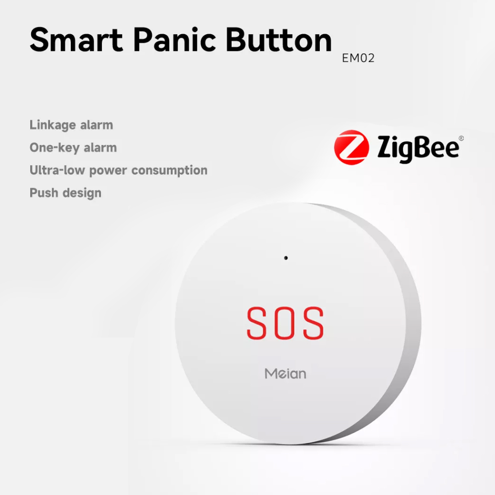 Zigbee 투야 SOS 비상 버튼, 홈 보안 경보 시 - Smart Home Living 리뷰 및 가격