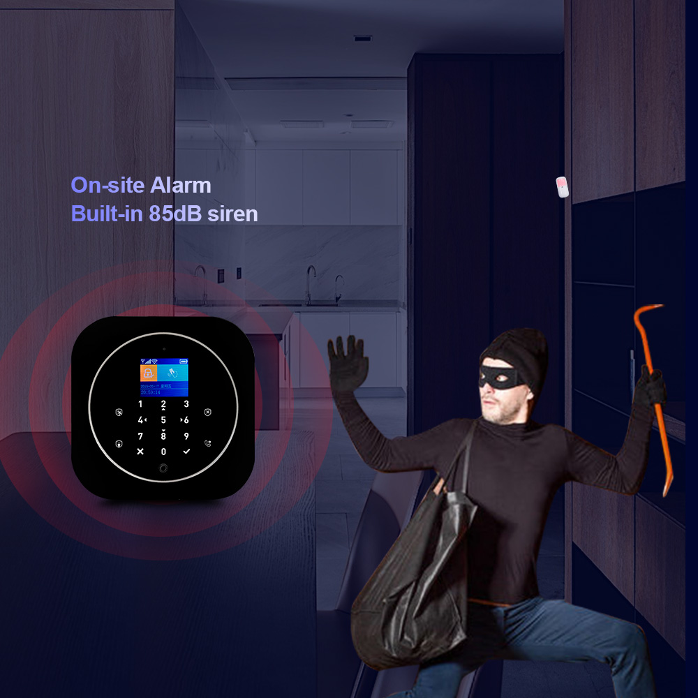 KERUI G12 무선 Tuya 홈 경보 시스템 키트  - Home Automation Kit 리뷰 및 가격