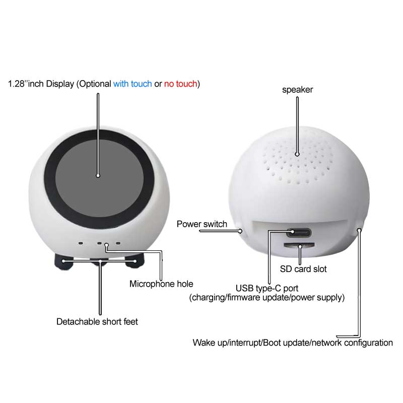 ESP32 S3 1.28 인치 N16R8 개발 보드 D - Smart Home News 리뷰 및 가격