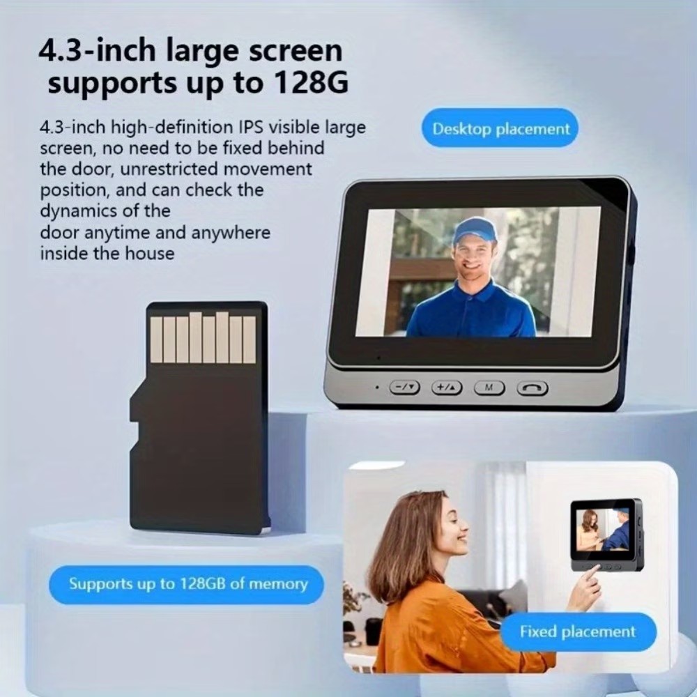 4.3인치 IPS 화면, 2.4GHz 무선 연결, 화면 - Smart Home News 리뷰 및 가격