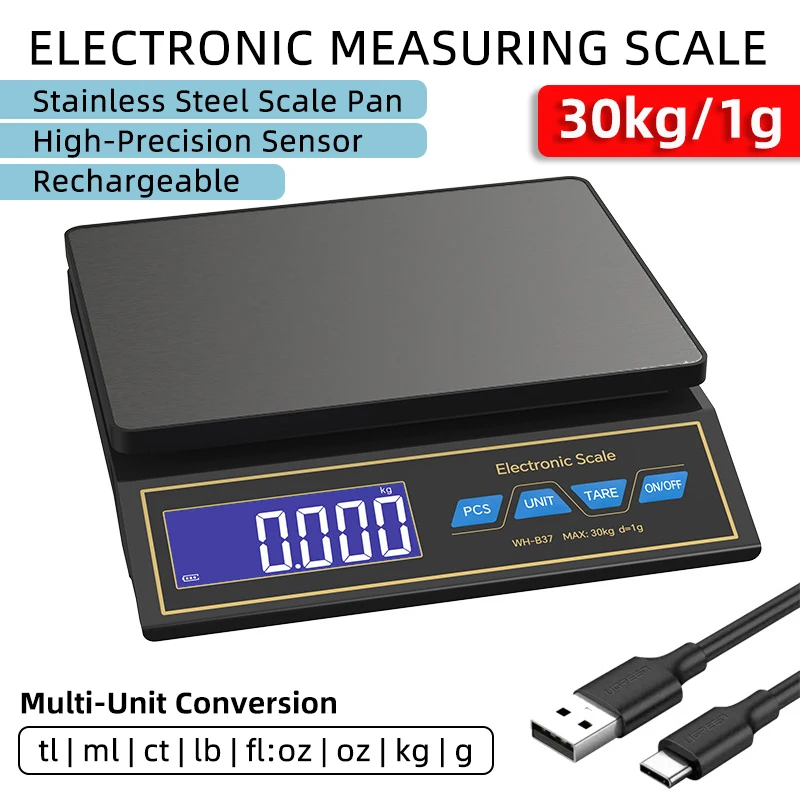 30kg/1g 디지털 주방 저울 가정용 전자 음식 저울 - Smart Home Utensils 리뷰 및 가격