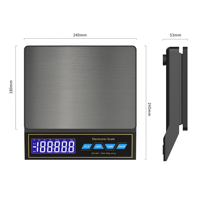 30kg/1g 디지털 주방 저울 가정용 전자 음식 저울 - Smart Home Utensils 리뷰 및 가격