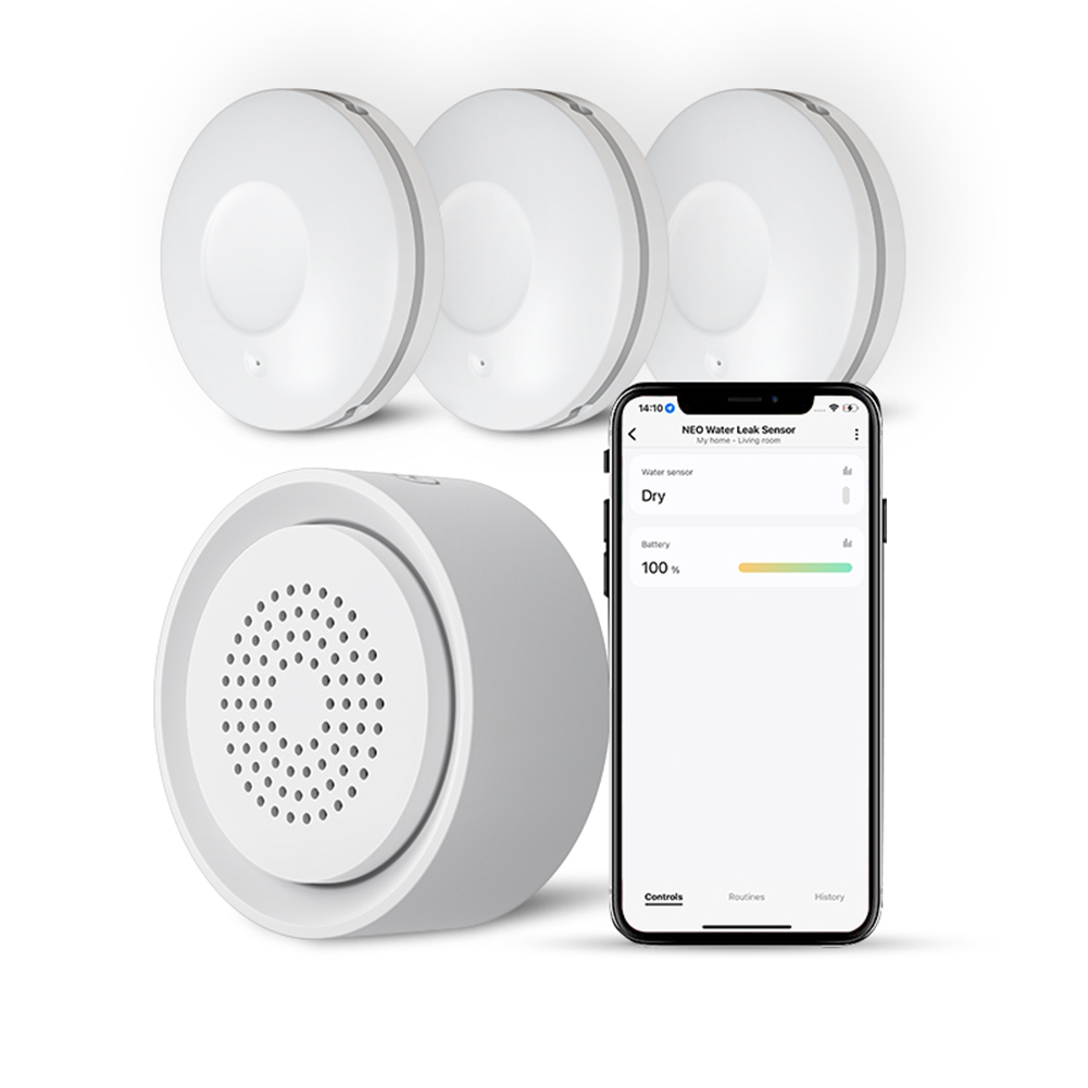 사이렌 알람 기능이 있는 BTLIFE-홍수 감지기 Wi - Home Automation Kit 리뷰 및 가격