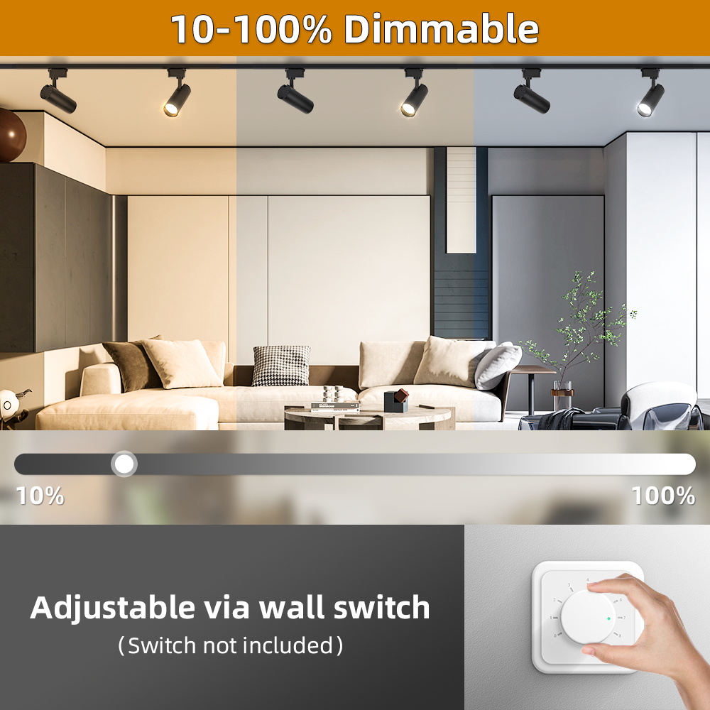 밝기 조절 LED 트랙 조명, COB 천장 램프, 의류 - Smart Home Living 리뷰 및 가격