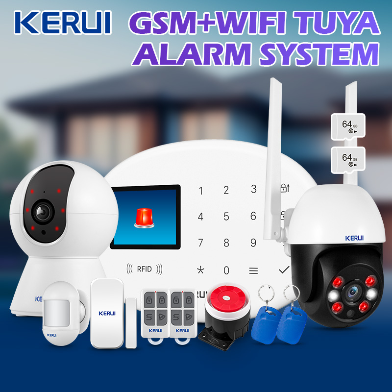 KERUI 투야 무선 홈 알람 키트 스마트 라이프 Wi - Home Automation Kit 리뷰 및 가격