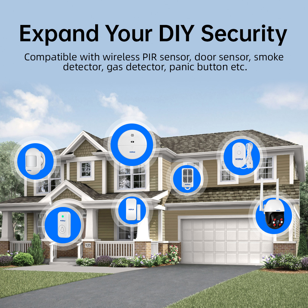 KERUI 투야 무선 홈 알람 키트 스마트 라이프 Wi - Home Automation Kit 리뷰 및 가격