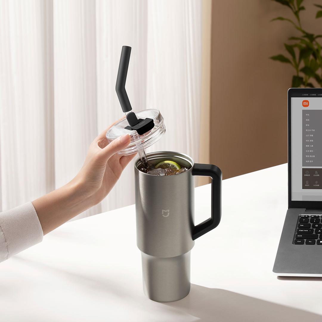 Xiaomi Mijia 스마트 밀짚 컵 1L 대용량 3 - Smart Home Xiaomi Kit 리뷰 및 가격