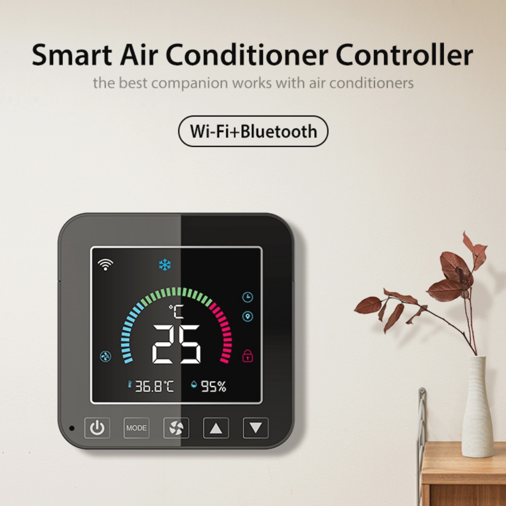 Tuya WiFi 스마트 에어컨 LCD 터치 스크린 U - Smart Home Improvement 리뷰 및 가격