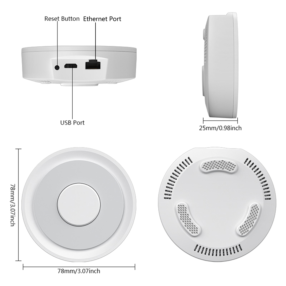 Tuya-ZigBee 스마트 게이트웨이 홈키트, 유선  - Smart Home Living 리뷰 및 가격