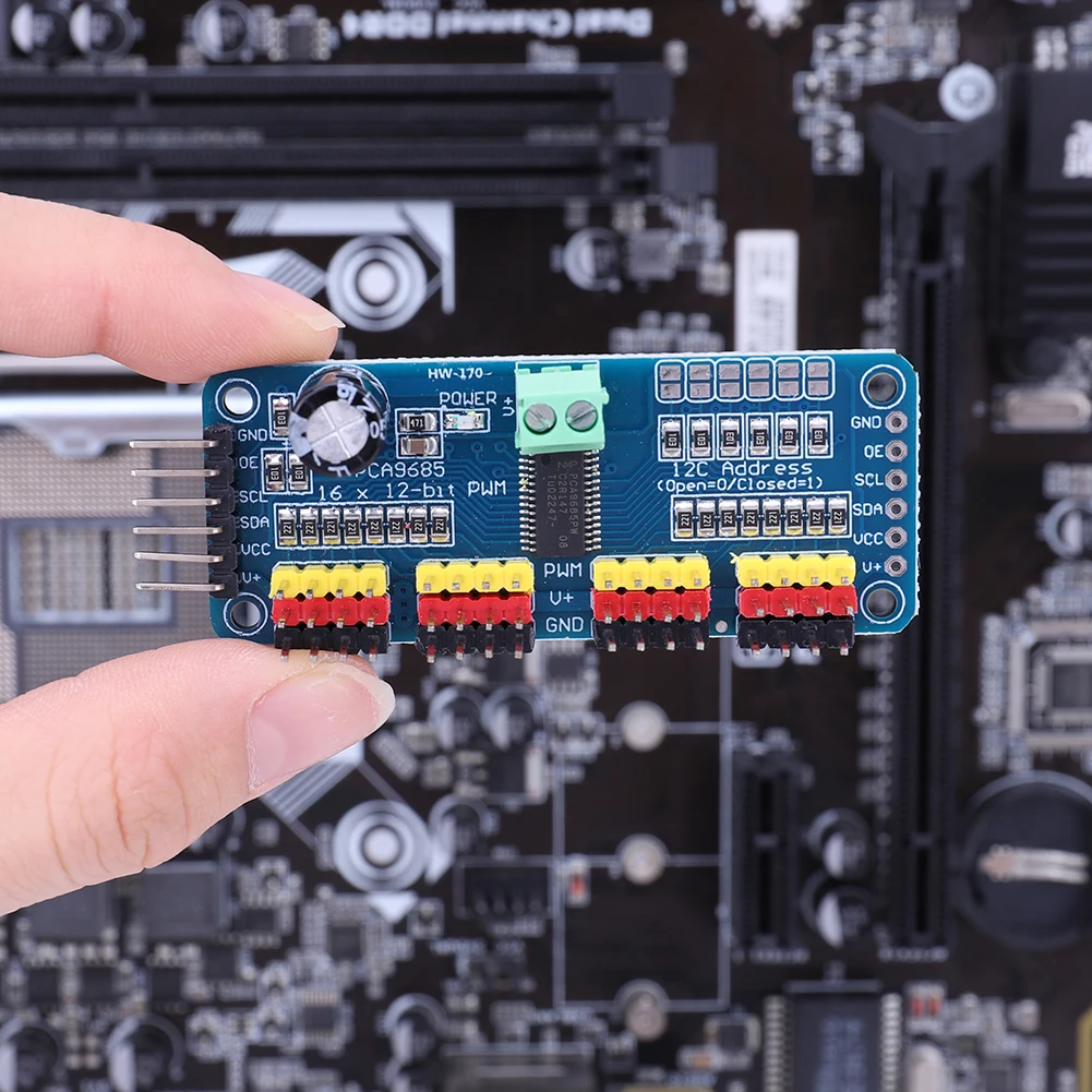 1-10PCS PCA9685 로봇 컨트롤러 IIC 인터 - Smart Home Arduino 리뷰 및 가격