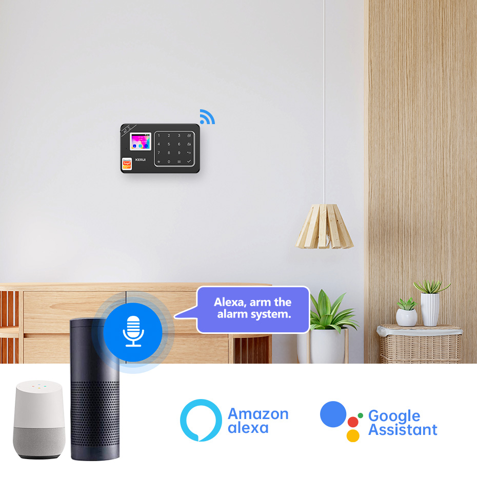 KERUI GSM 4G WiFi 알람 보안 시스템 가정 - Home Automation Kit 리뷰 및 가격