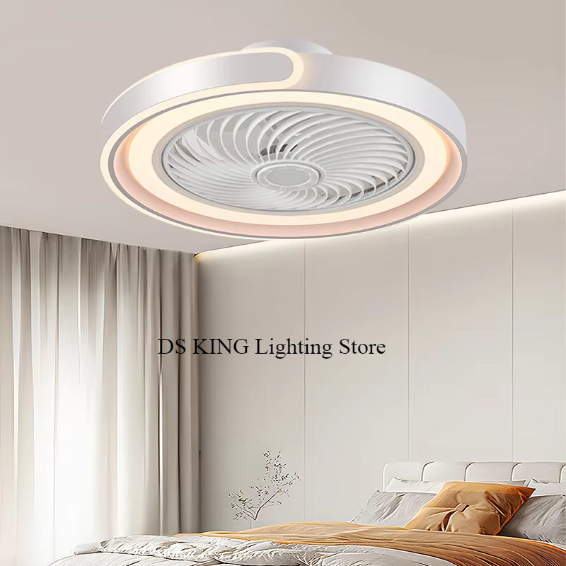 새로운 스마트 팬 조명 거실 침실 식당 조용한 서재 눈 - Smart Home Living Room 리뷰 및 가격